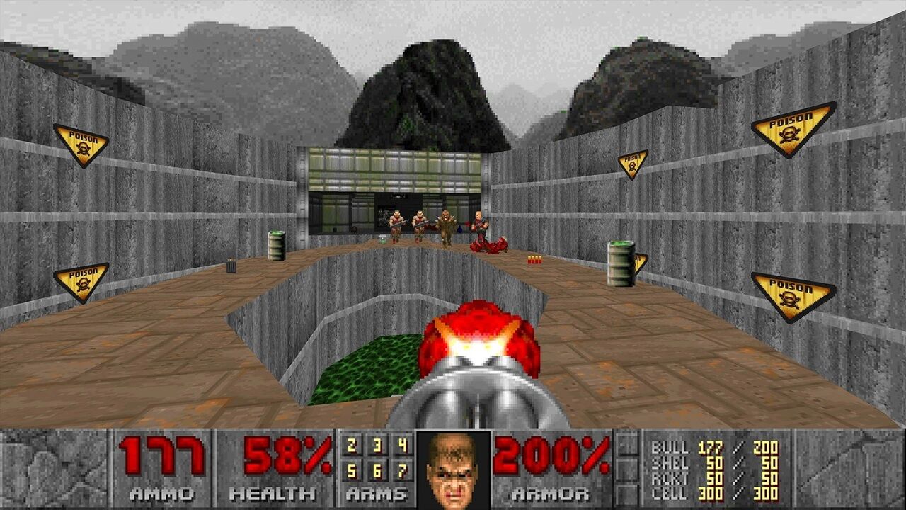 DOOM + DOOM II pc screenshot 1